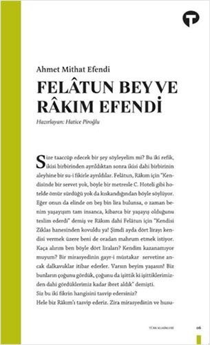 Felatun Bey ve Rakım Efendi