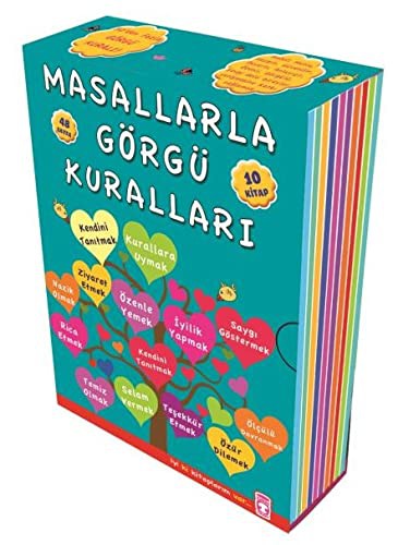 Masallarla Görgü Kuralları - Set (10 Kitap)