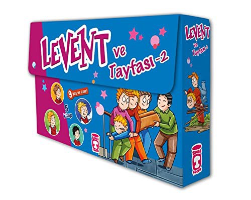 Levent ve Tayfası 2 Set (5 Kitap)