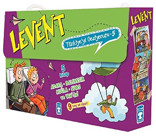 Levent Türkiye'yi Geziyorum - 5 Set; (5 Kitap)