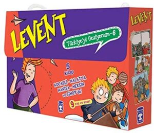 Levent Türkiyeyi Geziyorum 6 Set (5 Kitap)