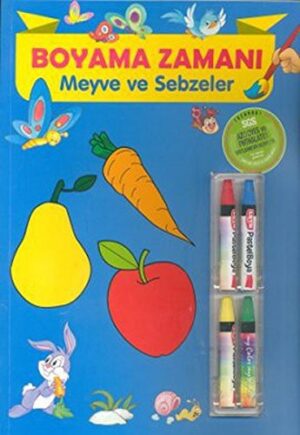 Meyve ve Sebzeler (Kalemli); Boyama Zamanı