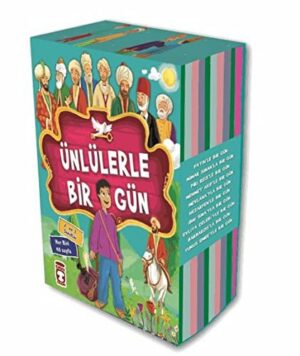 Ünlülerle Bir Gün Seti (10 Kitap Takım); Ünlülerle Bir Gün Serisi, 8+ Yaş