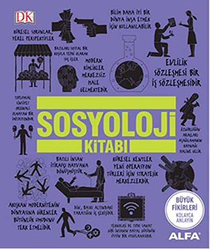 Sosyoloji Kitabı; Büyük Fikirleri Kolayca Anlayın