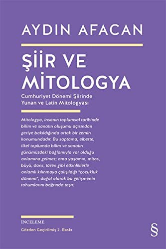 12210703-L.jpg Şiir ve Mitologya; Cumhuriyet Dönemi Şiirinde Yunan ve Latin Mitologyası