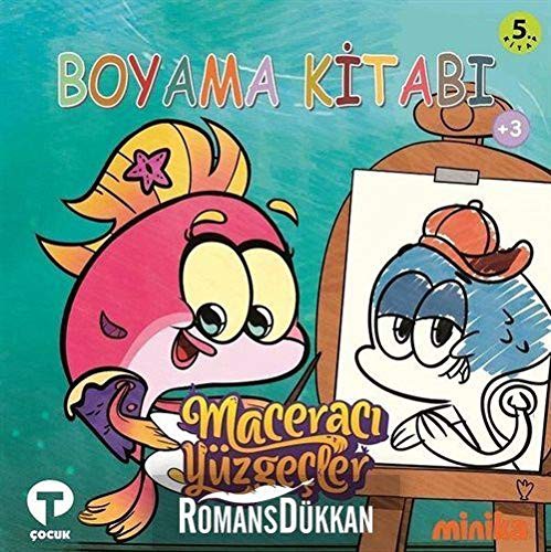 Boyama Kitabı 5 - Maceracı Yüzgeçler Biba'nın Günlüğü