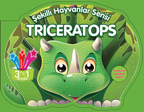Triceratops - Şekilli Hayvanlar Serisi