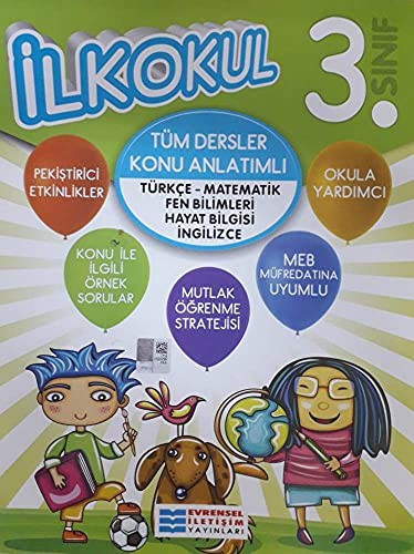 3. Sınıf Tüm Dersler Konu Anlatımlı Evrensel İletişim Yayınları