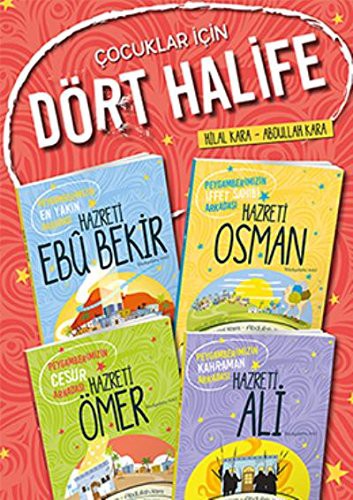 Çocuklar için Dört Halife (4 Kitap Set)