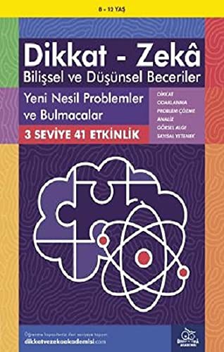 12258384-L.jpg Yeni Nesil Problemler ve Bulmacalar ( 8 - 12 Yaş, 41 Etkinlik );Dikkat – Zekâ & Bilişsel ve Düşünsel Beceriler