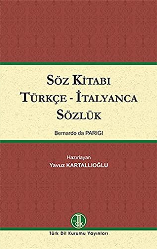 Söz Kitabı Türkçe - İtalyanca Sözlük