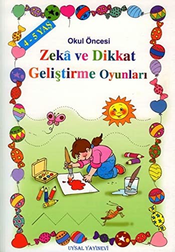 12276924-L.jpg Zekâ ve Dikkat Geliştirme Oyunları (4-5 Yaş); Okul Öncesi Çocuklar İçin