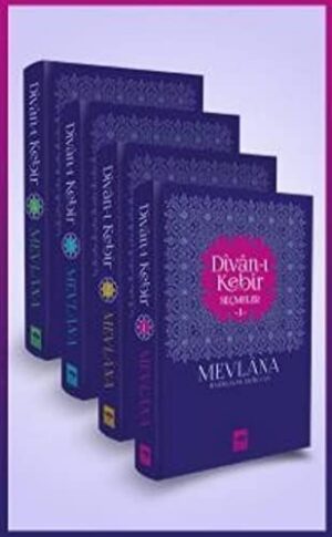 Divan-ı Kebir - Seçmeler (4 Cilt, Takım)