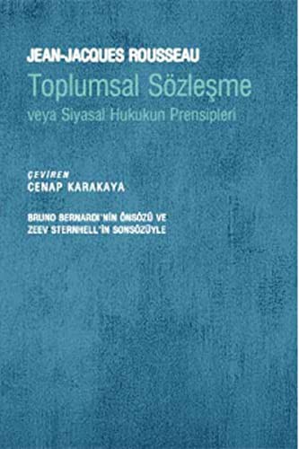 Toplumsal Sözleşme; veya Siyasal Hukukun Prensipleri