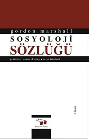 Sosyoloji Sözlüğü