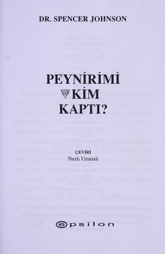 Peynirimi Kim Kaptı?