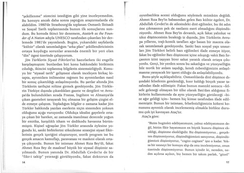 Jön Türklerin Siyasi Fikirleri;1895-1908