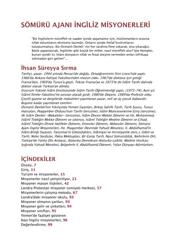 Sömürü Ajanı İngiliz Misyonerleri