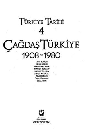 Türkiye Tarihi 1 - Osmanlı Devletine Kadar Türkler