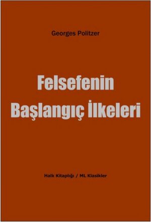 Felsefenin Başlangıç İlkeleri