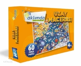 60 Parça Puzzle Uzay Macerası