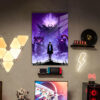Solo Leveling Temalı HD Metal Tablo Poster