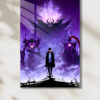Solo Leveling Temalı HD Metal Tablo Poster