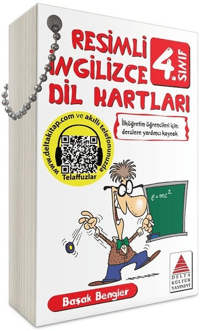 Delta Kültür Yayınları 4. Sınıf Resimli İngilizce Dil Kartları Delta Kültür