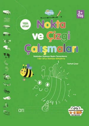 Nokta ve Çizgi Çalışmaları Yeşil Kitap