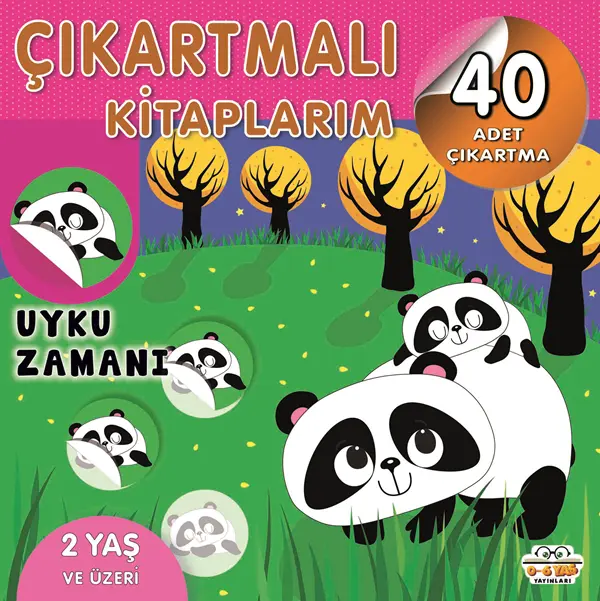9786256650244.webp Çıkartmalı Kitaplarım-Uyku Zamanı