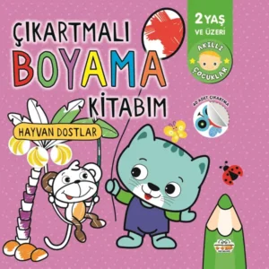 Çıkartmalı Boyama Kitabım- Hayvan Dostlar
