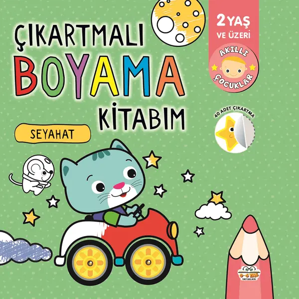 9786256650480.webp Çıkartmalı Boyama Kitabım- Seyahat
