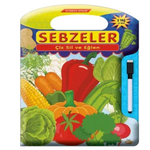 Çiz Sil Eğlen Sebzeler