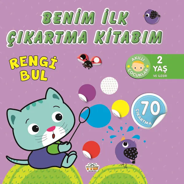 9786258179842.webp Benim İlk Çıkartma Kitabım ;Rengi Bul