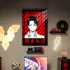 AoT Levi Ackerman Temalı HD Metal Tablo Poster