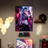 Arcane Jinx Temalı HD Metal Tablo Poster
