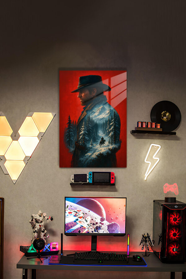 Arthur Morgan – Red Dead Redemption 2 HD Metal Poster