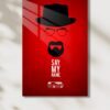 Breaking Bad Temalı HD Metal Tablo Poster