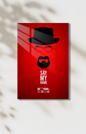 Breaking Bad Temalı HD Metal Tablo Poster