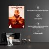 GoW Kratos HD Metal Tablo Poster
