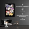 İblis Keser - Demon Slayer HD Metal Tablo Poster