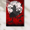 İtachi Temalı HD Metal Poster Tablo