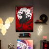 İtachi Temalı HD Metal Poster Tablo