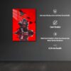 Itachi Uchiha Karga Temalı Anime HD Metal Poster