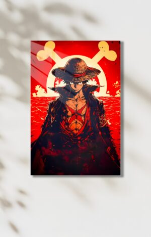 One Piece Luffy Temalı HD Metal Tablo Poster