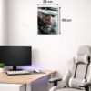 RDR 2 Arthur Morgan HD Metal Poster – Karlı