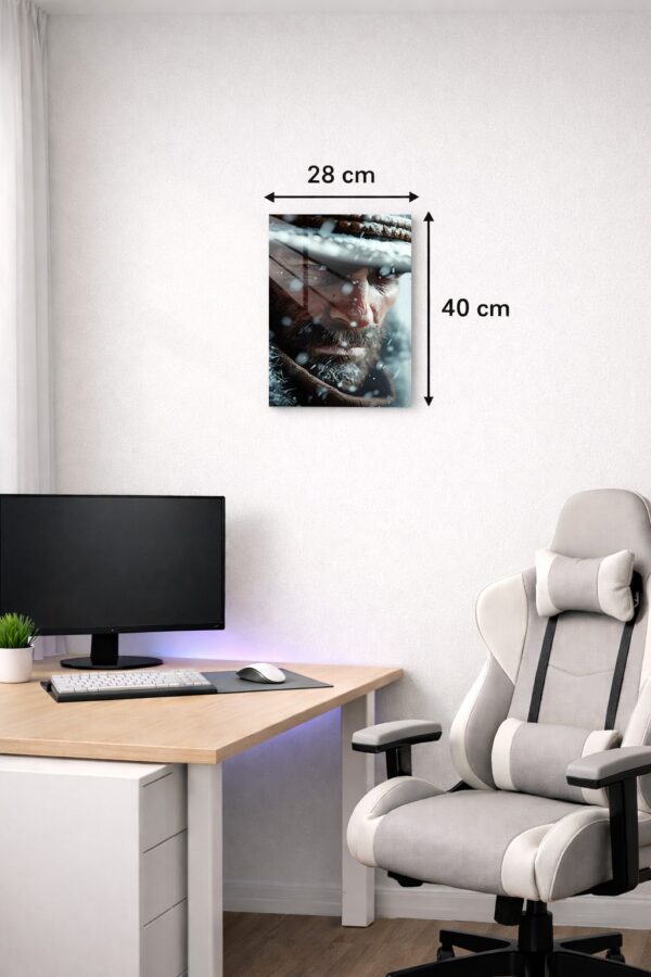 RDR 2 Arthur Morgan HD Metal Poster – Karlı