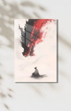 Uzakdoğu Kültür Temalı HD Metal Tablo Poster