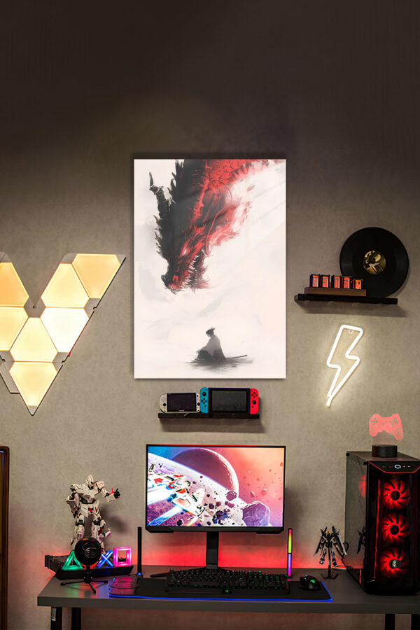 Uzakdoğu Kültür Temalı HD Metal Tablo Poster