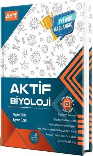 Aktif Yks Ayt 0 Dan Başlayanlara Biyoloji - 2024